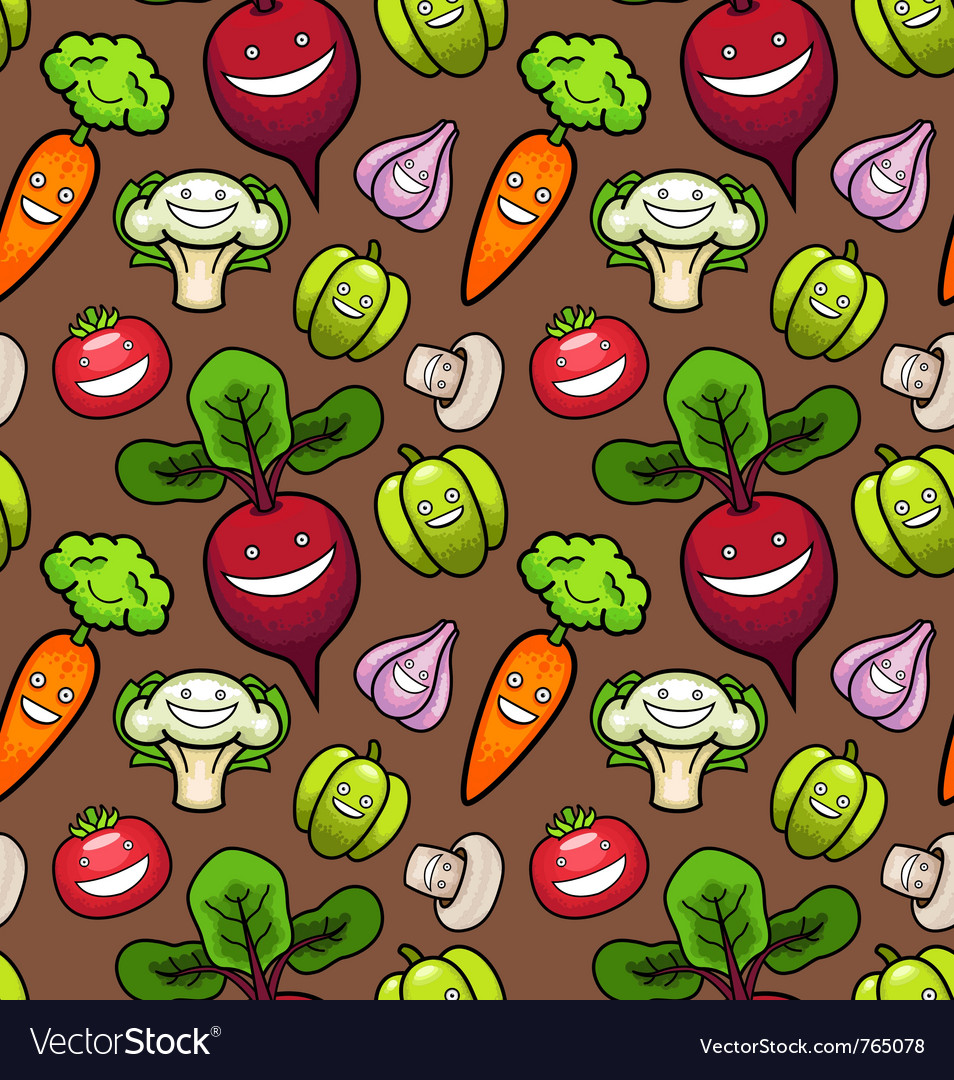 Vegetables pattern