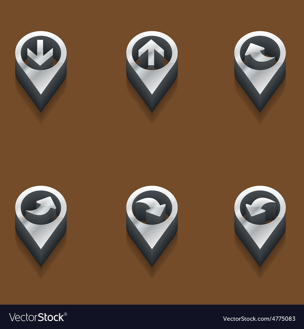 Set of pointers to maps in 3d isometric