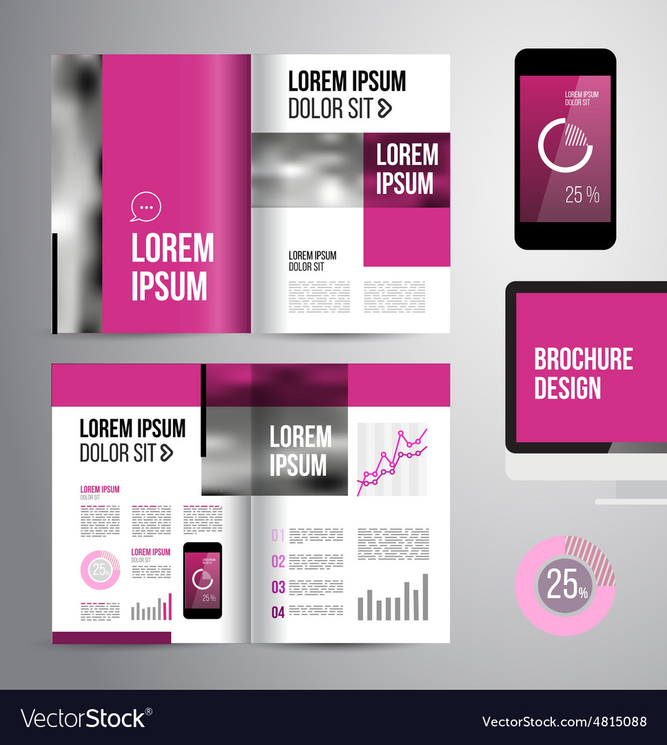 Brochure design template