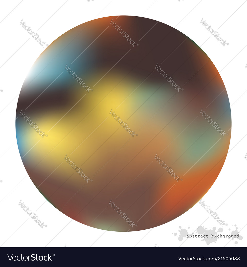 Design gradient mesh colorful circles with line vector image Design gradient mesh colorful circles with line