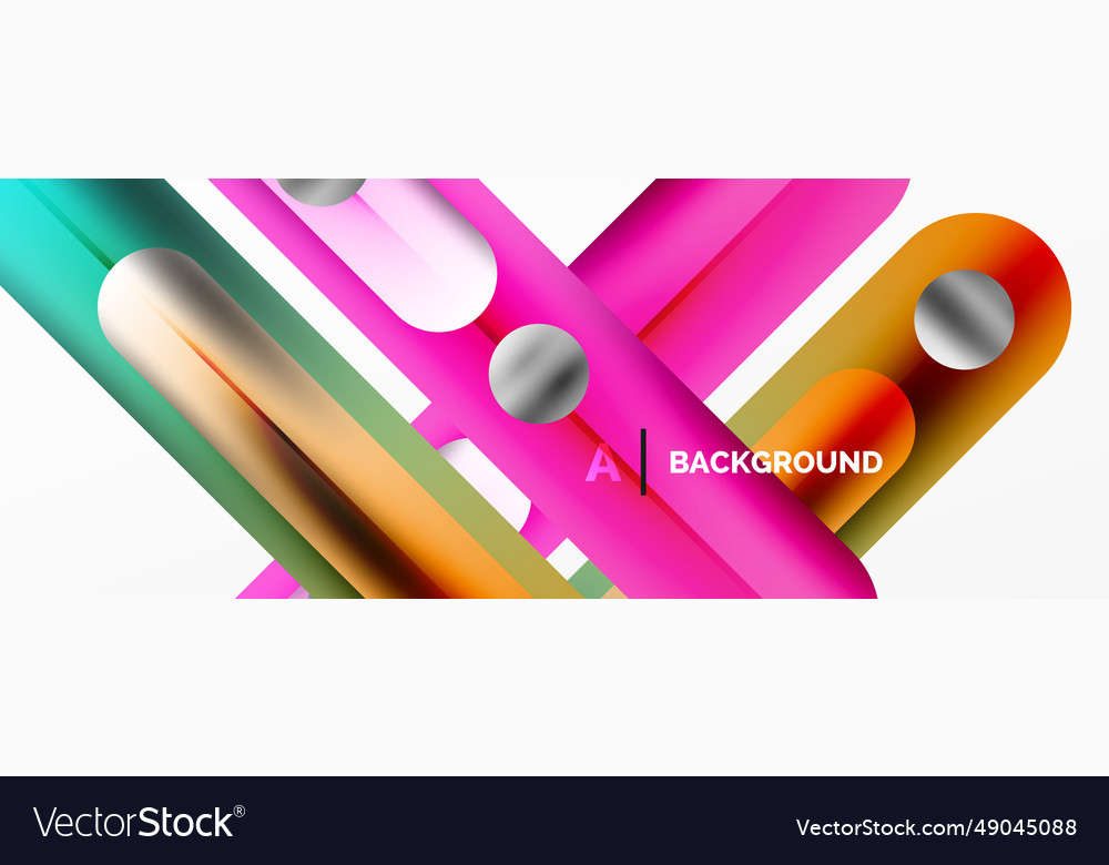 Dynamic lines geometric background vector image Dynamic lines geometric background