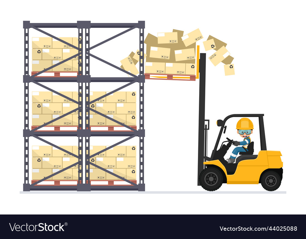 falling forklift accident usa july 4