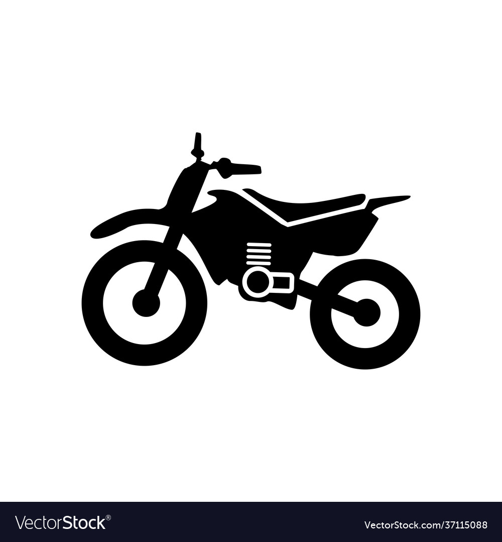 Motorcycle icon design template