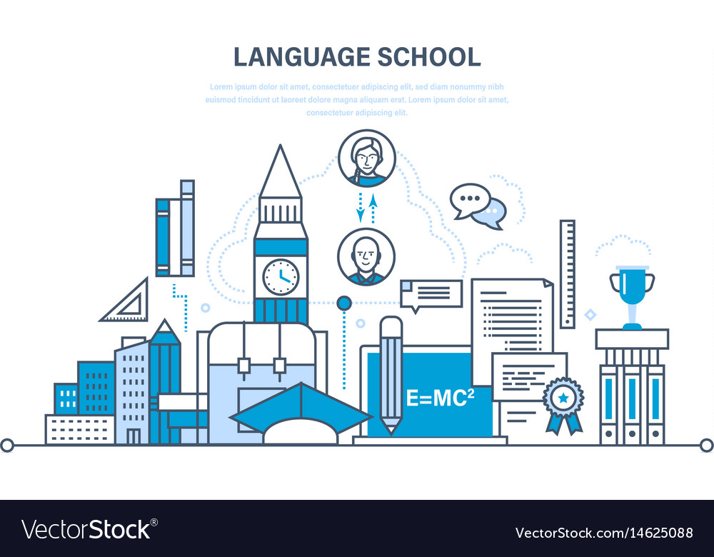 School foreign language learning modern education