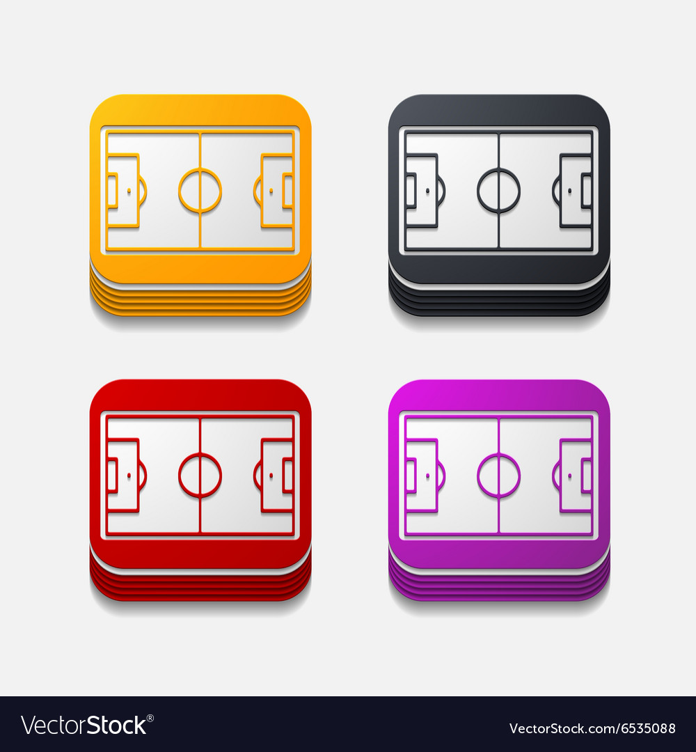 Square button playing field