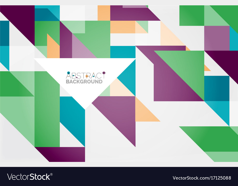 Triangle Pattern Design Background Royalty Free Vector Image 6941