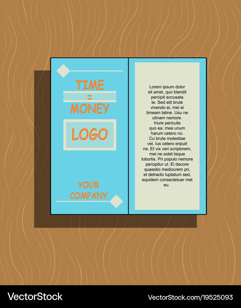 Abstract layout background set for art template Vector Image