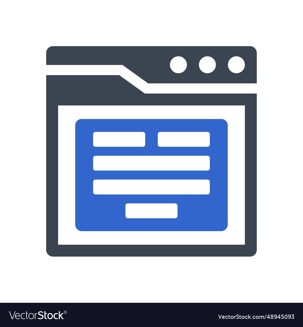 Form submit interface icon