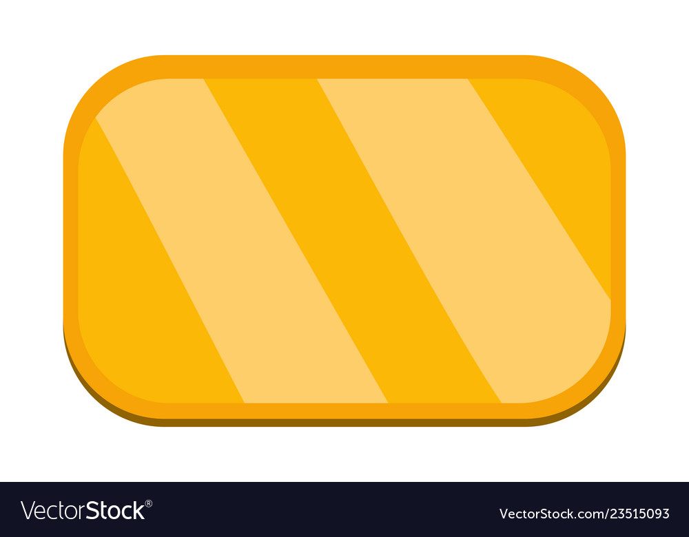 Yellow sign frame