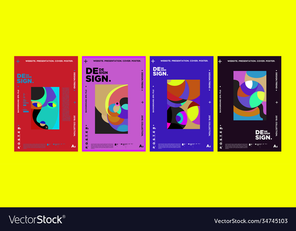 Abstract fun color pattern cartoon texture