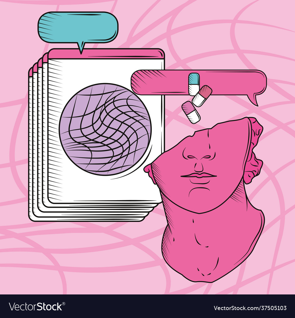 Retro user interface Royalty Free Vector Image