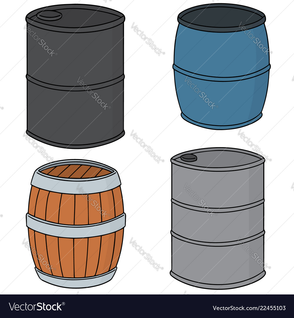 Set of barrel