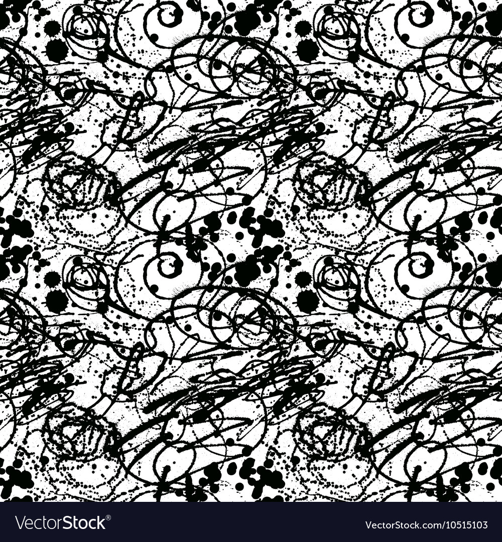 Splatter Dot Seamless Wallpaper Pattern Royalty Free Vector