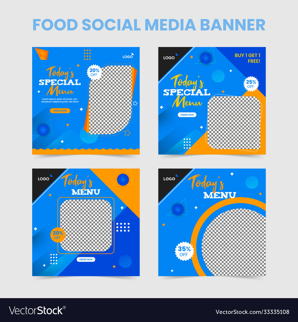 Food Social Media Banners