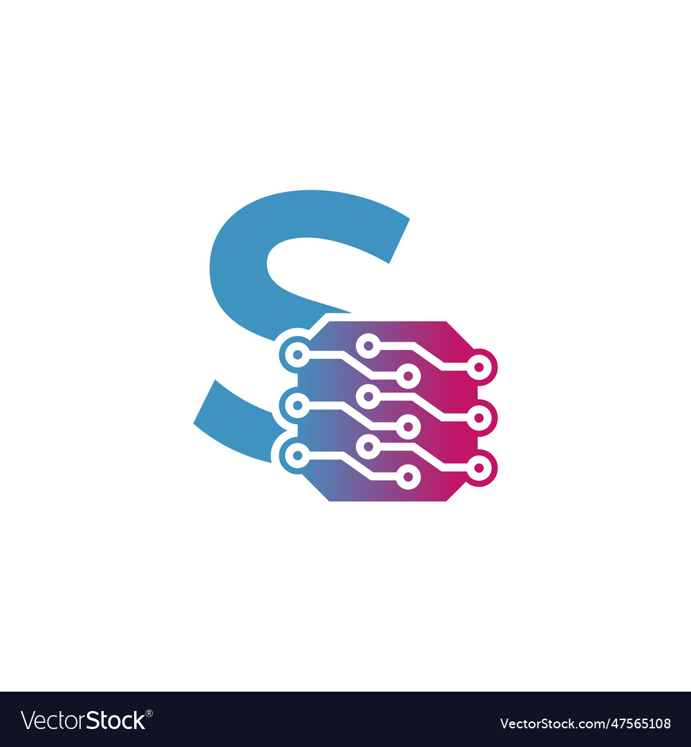 Programming code and technology logo template