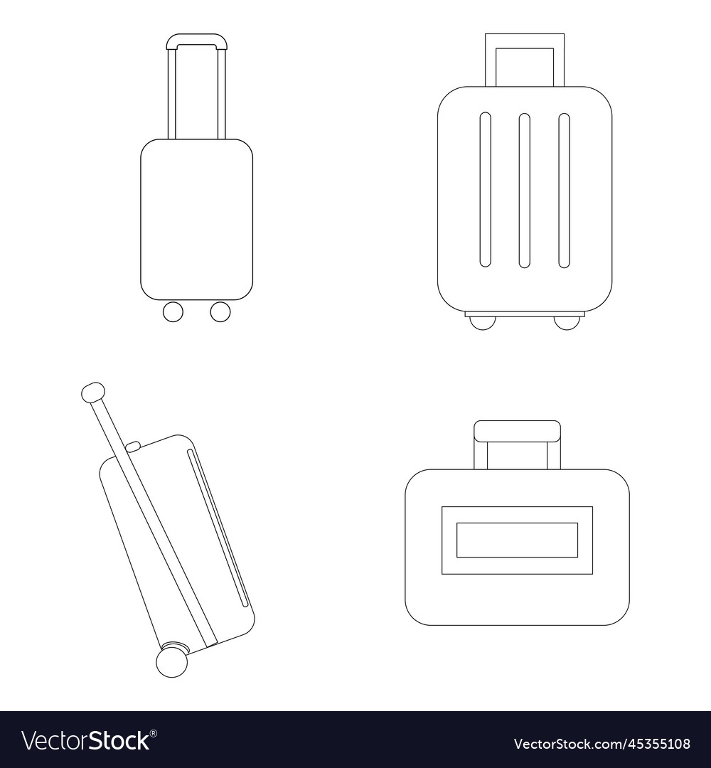 Travel suitcase icon