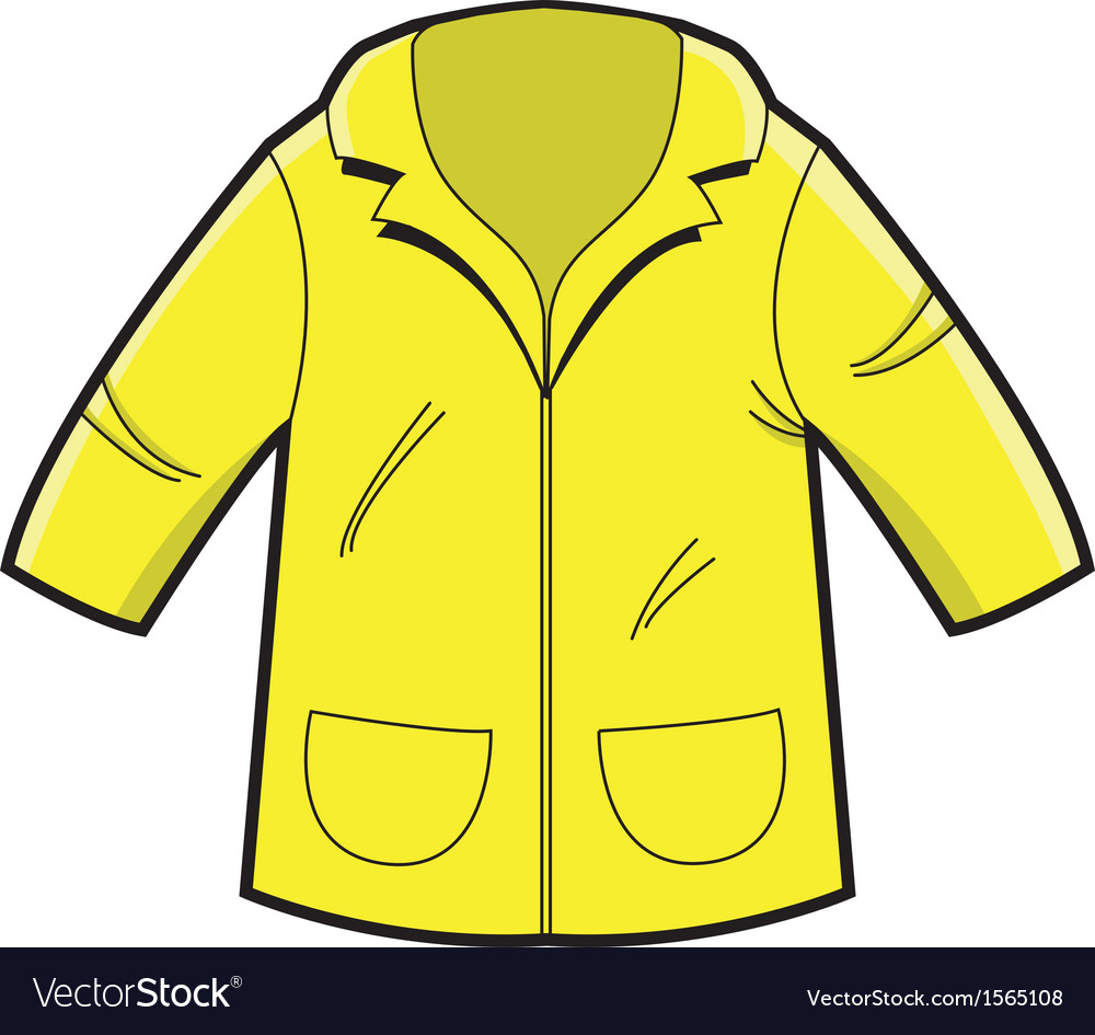 Premium Vector  Vector cartoon purple anorak rain jacket