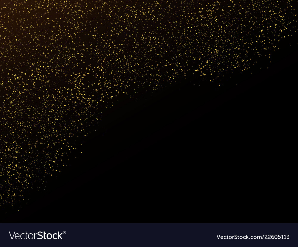 Glitter particles background effect Royalty Free Vector