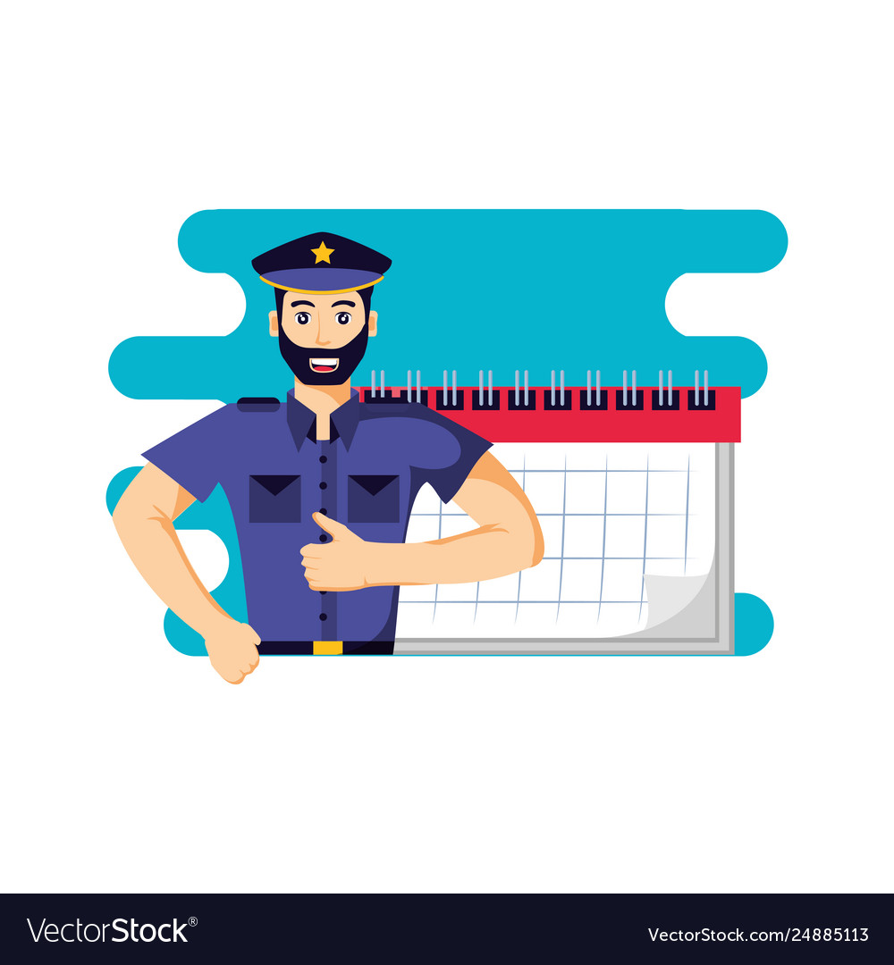 Police Officer Calendar