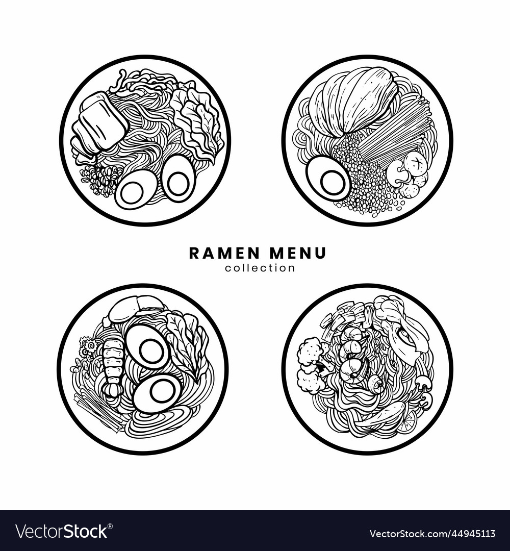 Ramen noodle set