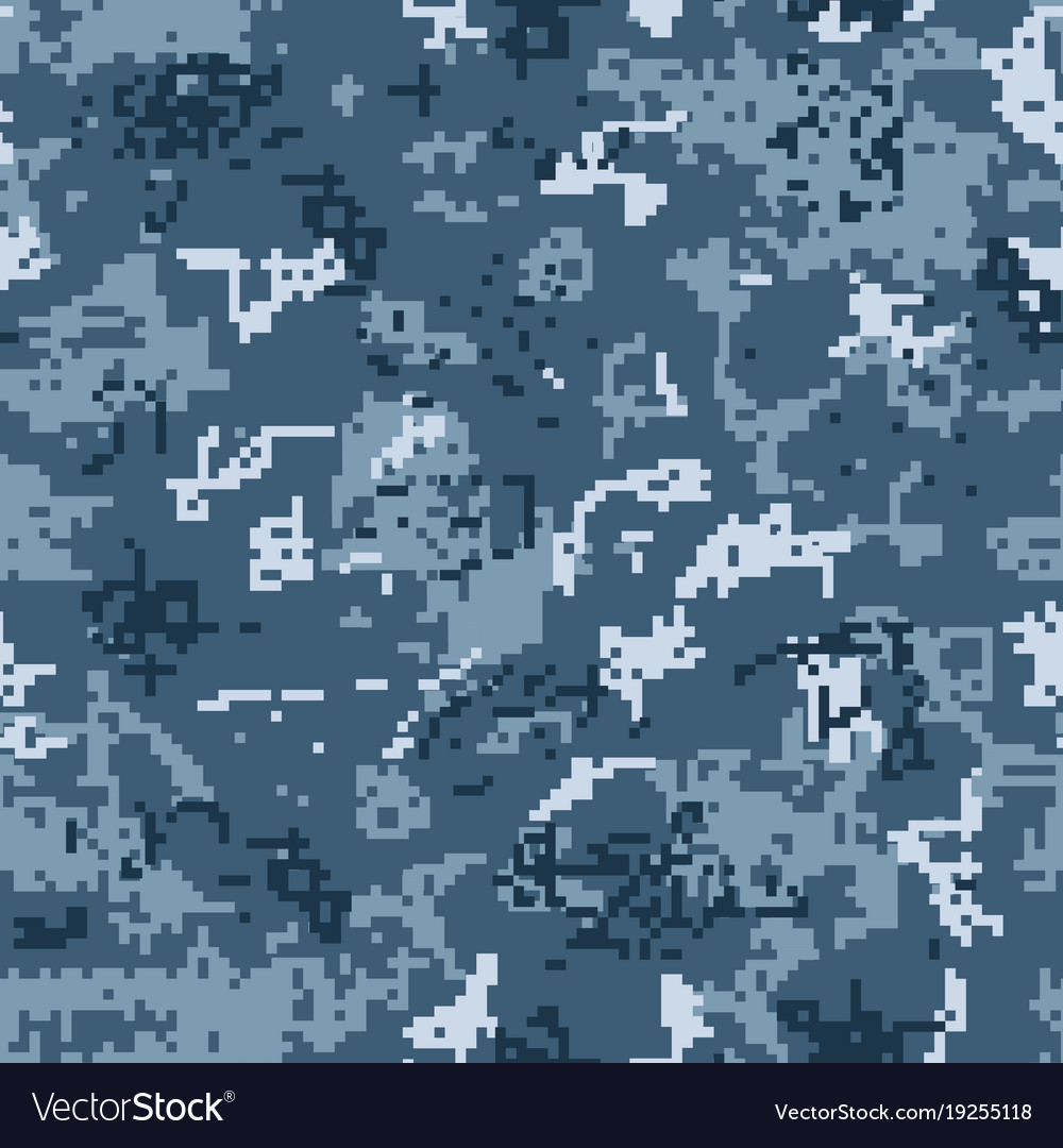Digital Camo Pixel Pattern