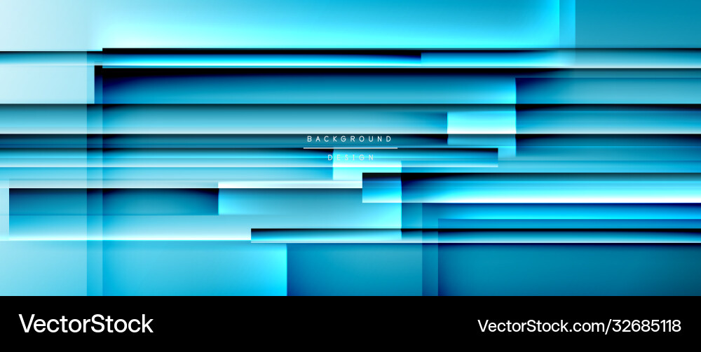 Dynamic lines on fluid color gradient trendy Vector Image