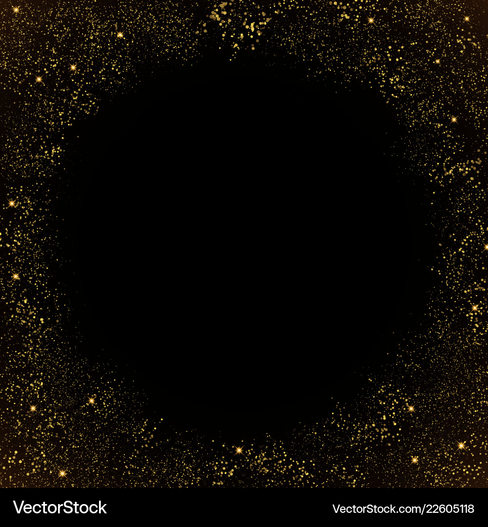 Glitter particles background Royalty Free Vector Image