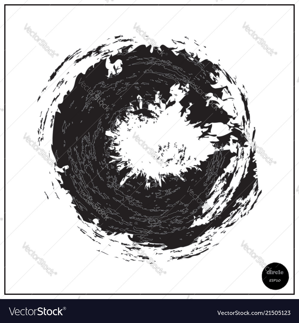 Design big circles elements for template frame Vector Image