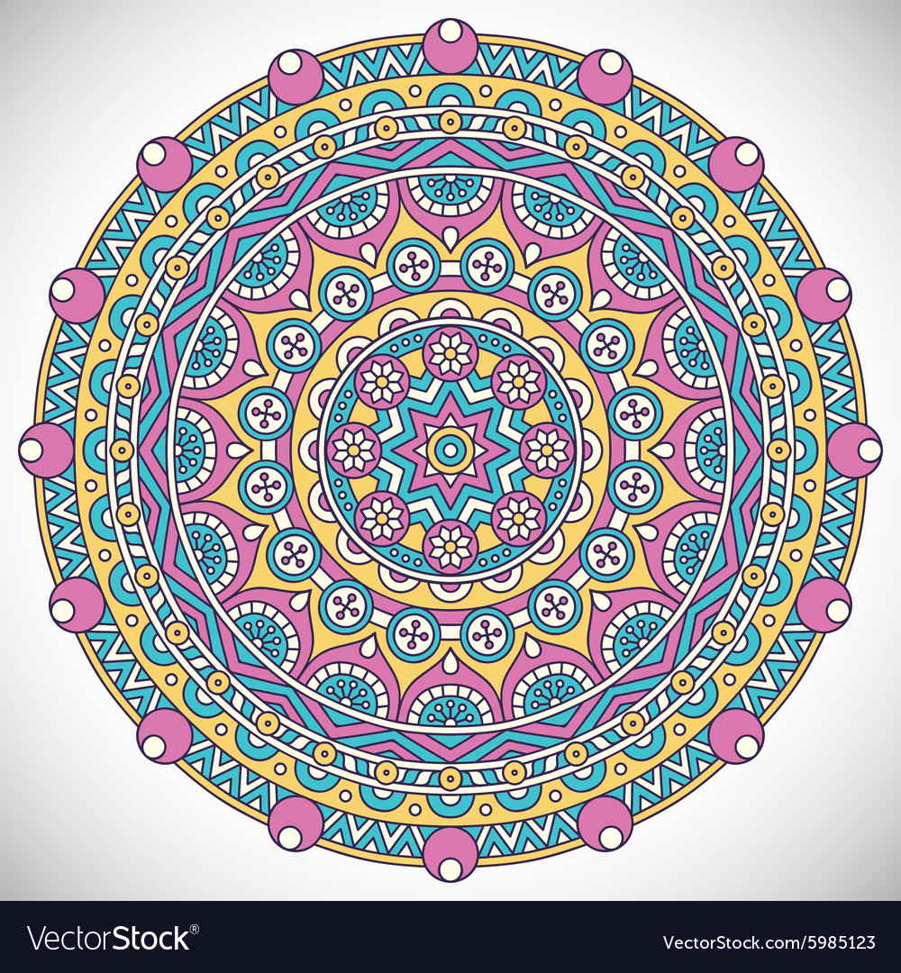 Mandala Royalty Free Vector Image - VectorStock