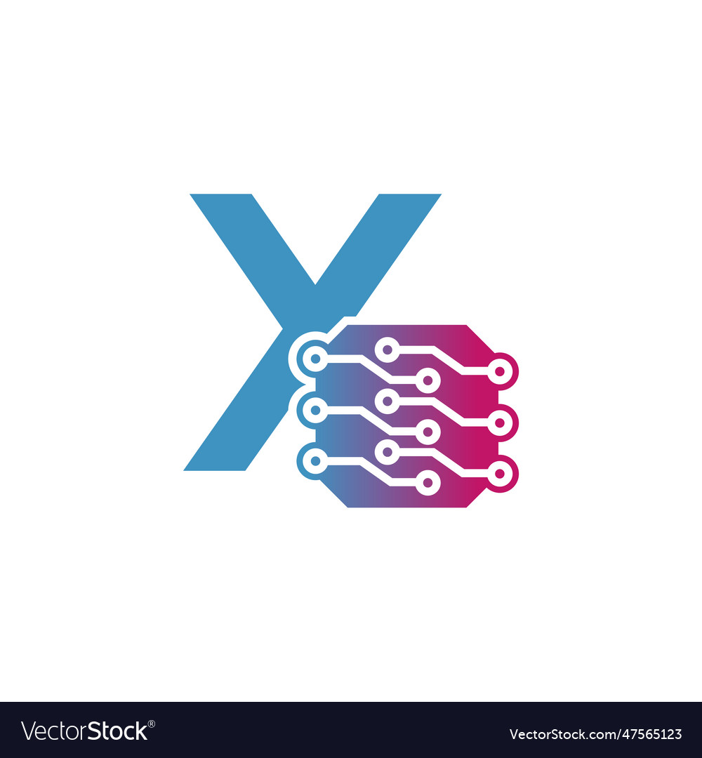Programming code and technology logo template