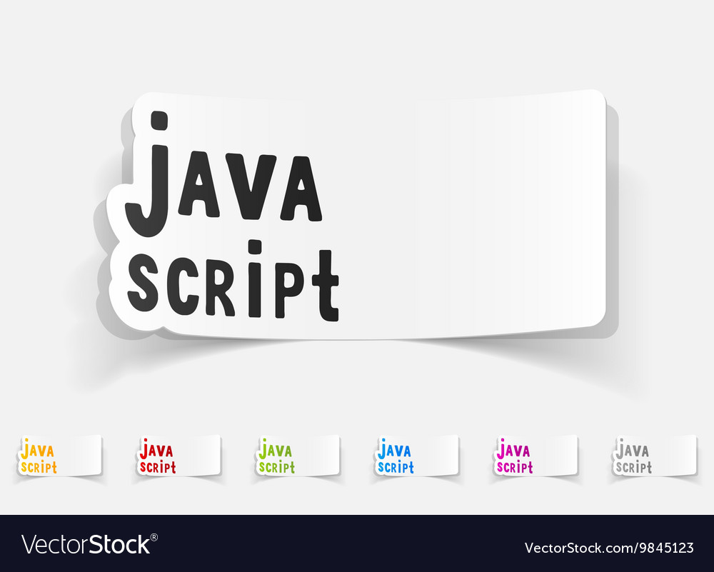 Realistic design element java script