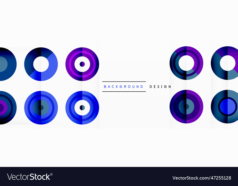 Abstract background with circle symmetric grid vector image Abstract background with circle symmetric grid