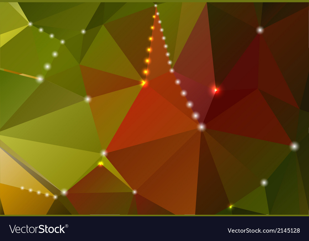 Abstrakter Hintergrund mit dreieckigen Formen