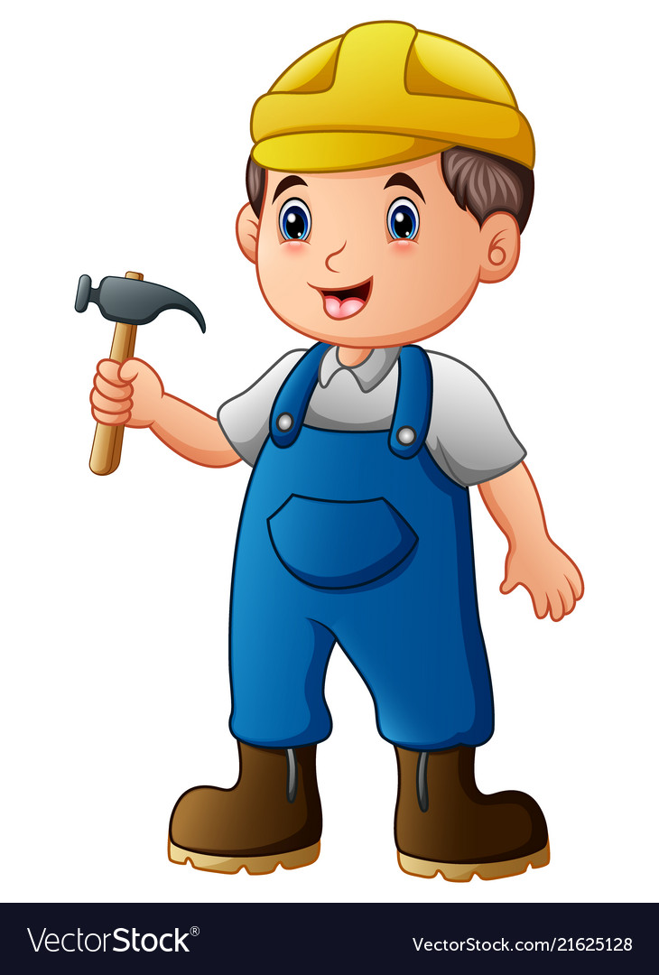 Cartoon Workers Images ~ Cartoon Workers Icon Stock Vector ...