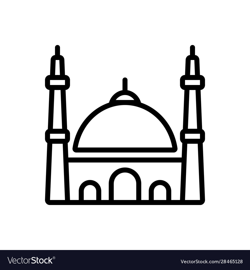 Mosque Royalty Free Vector Image - VectorStock