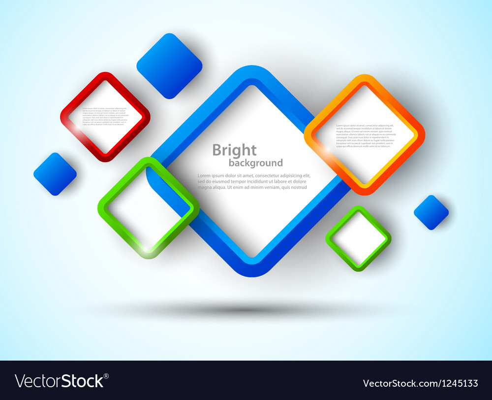 Background with squares