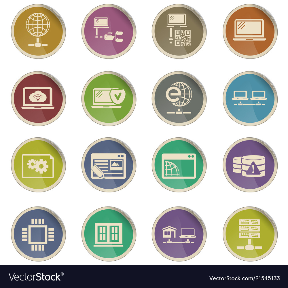 Server icon set