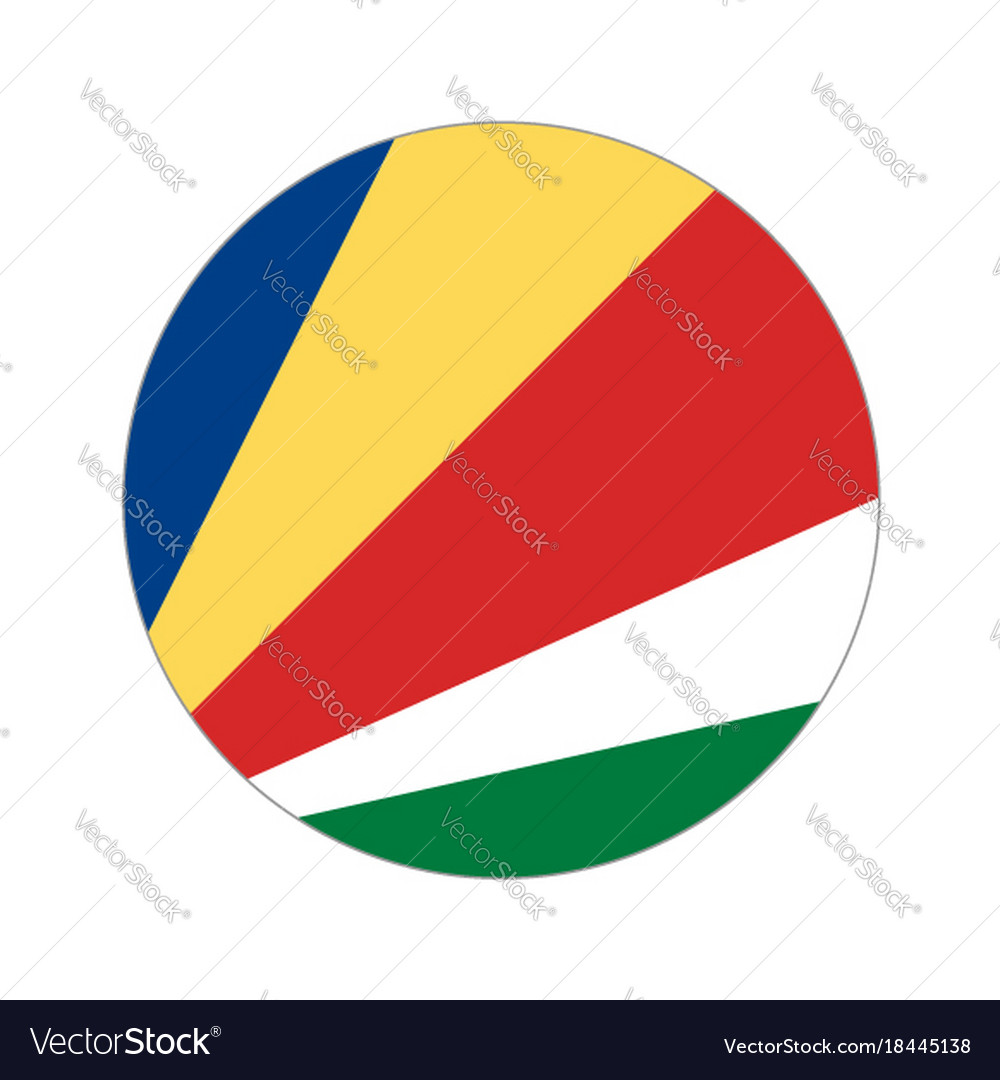 Circular world flag Royalty Free Vector Image - VectorStock