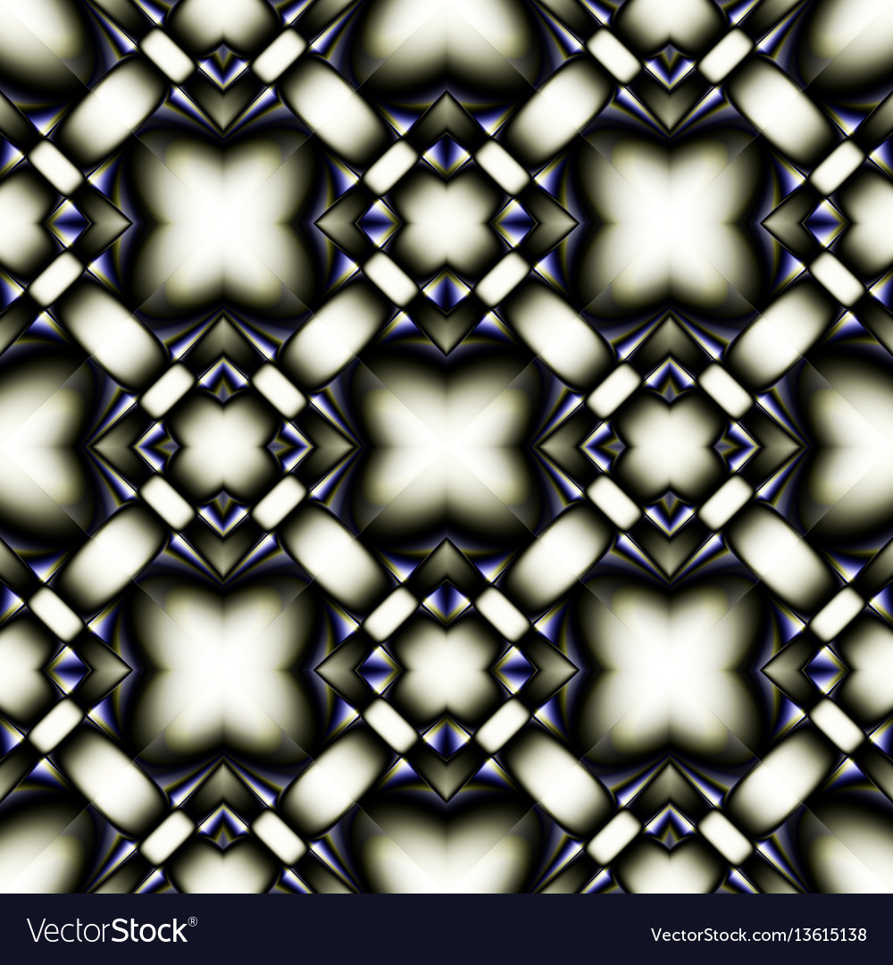 Complex seamless pattern of rhombuses