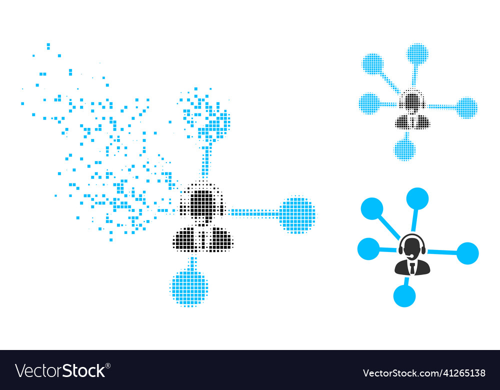 Dissolved pixel and original operator relations vector image Dissolved pixel and original operator relations