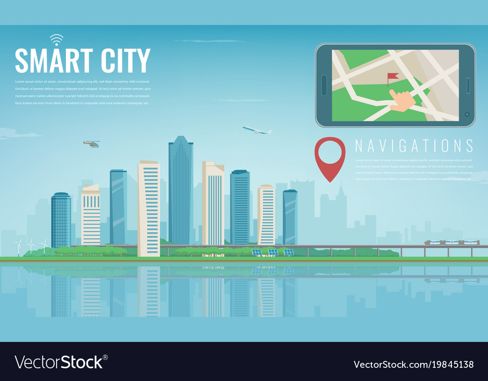 Smart city navigation phone