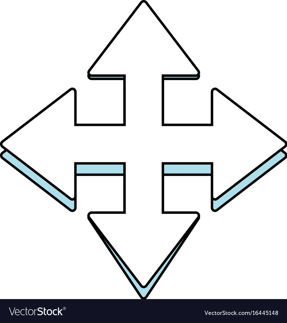 Pfeilzeiger Symbol
