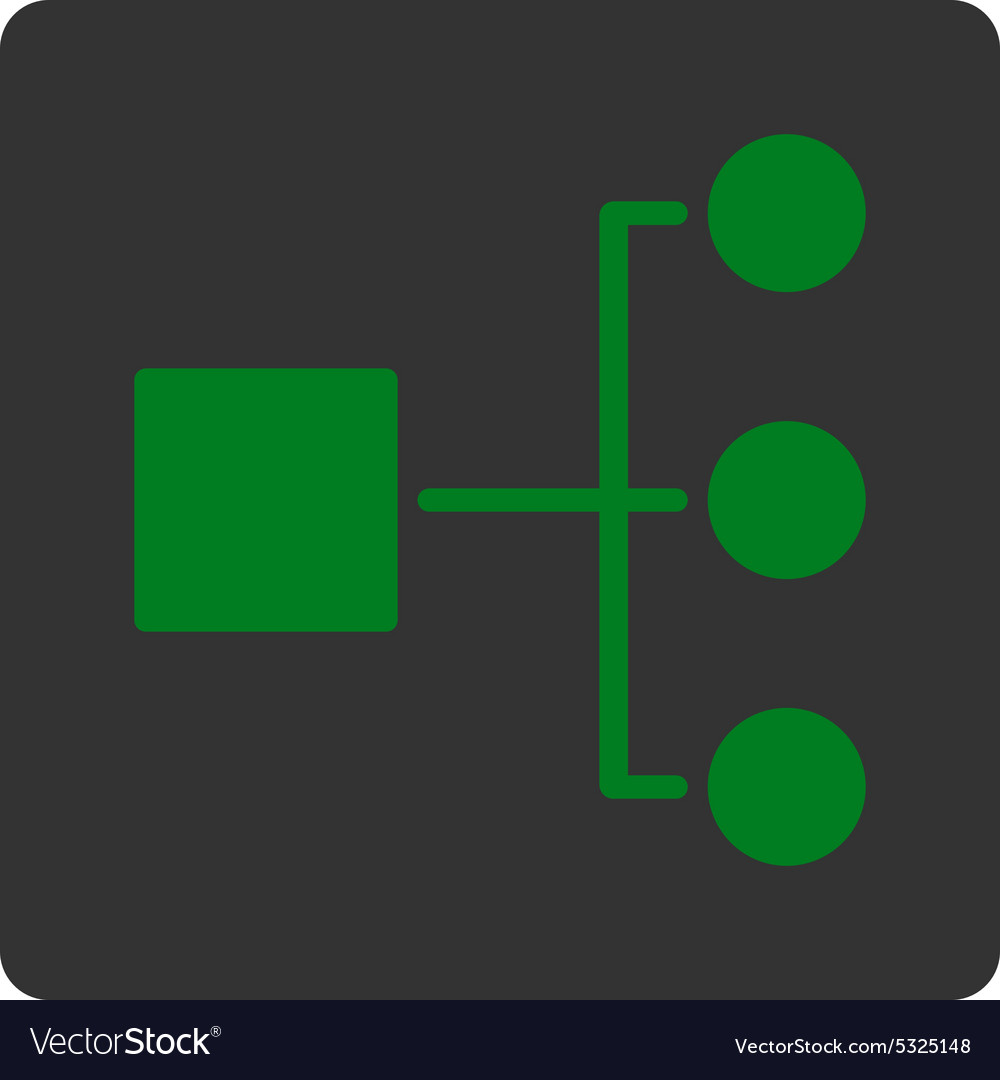 Diagram icon from commerce buttons overcolor set