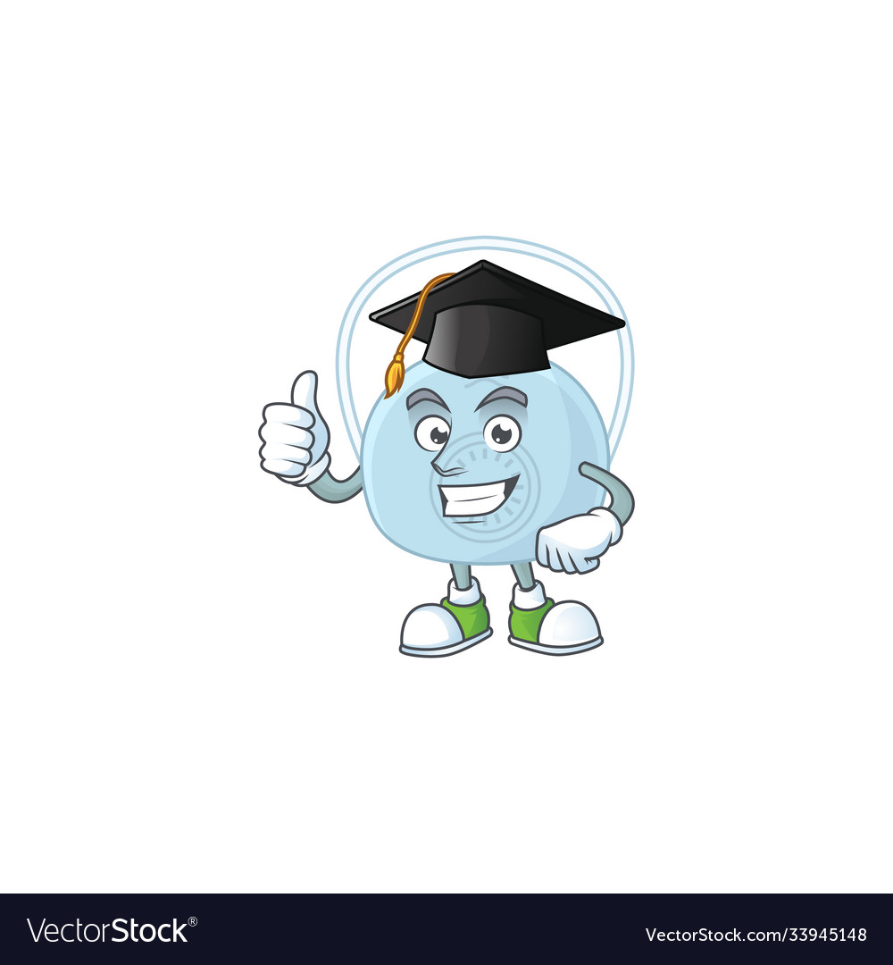 Mascot Design Konzept Atemmaske stolz vector image Mascot Design Konzept Atemmaske stolz