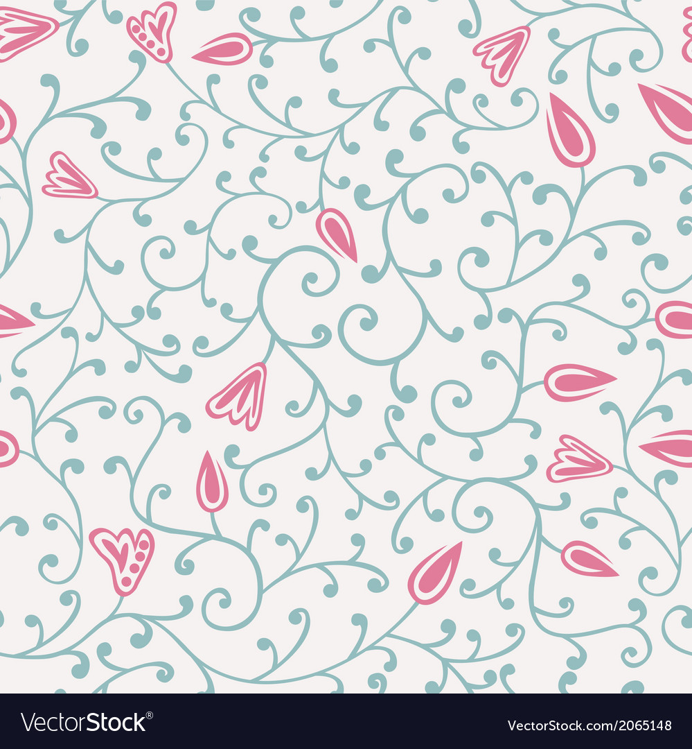 Seamless pattern with leaf abstract texture