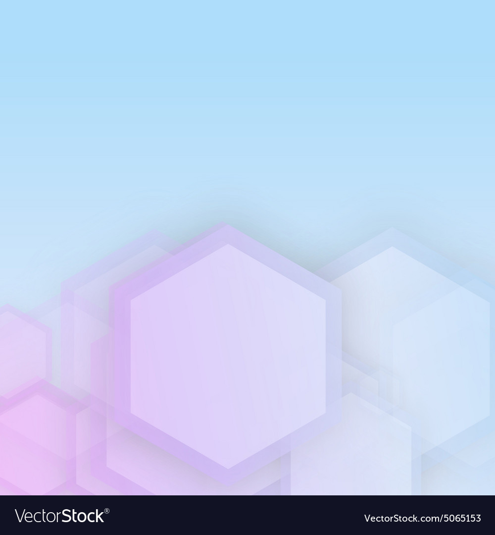 Abstract 3d hexagonal