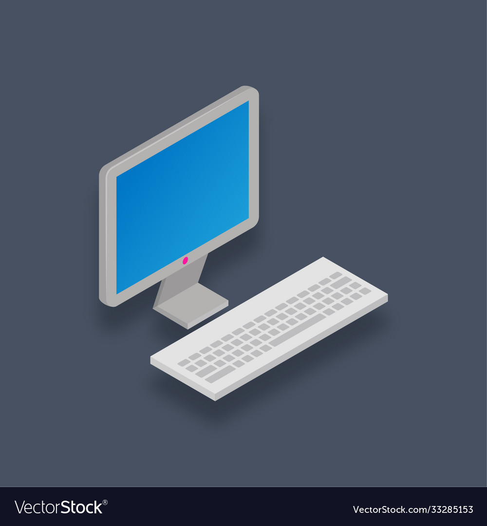 Computer Royalty Free Vector Image - VectorStock