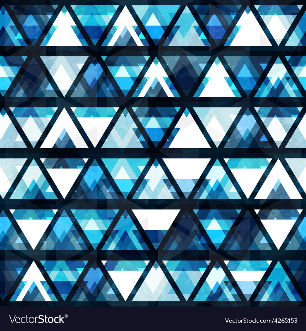 Technology triangle seamless pattern