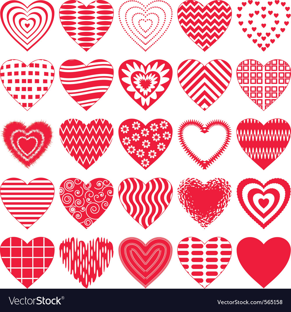 Heart Scatter Pattern