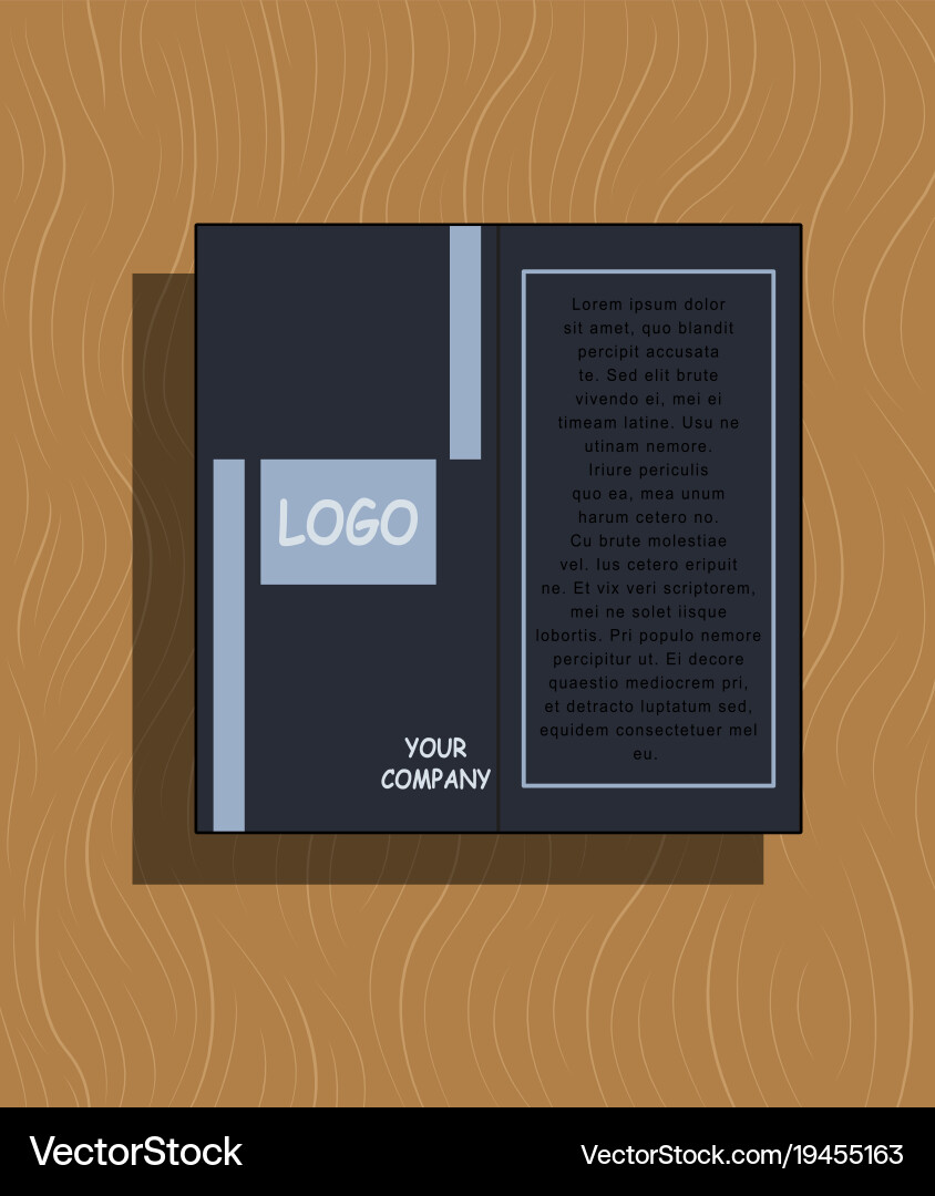 Abstract layout background set for art template Vector Image